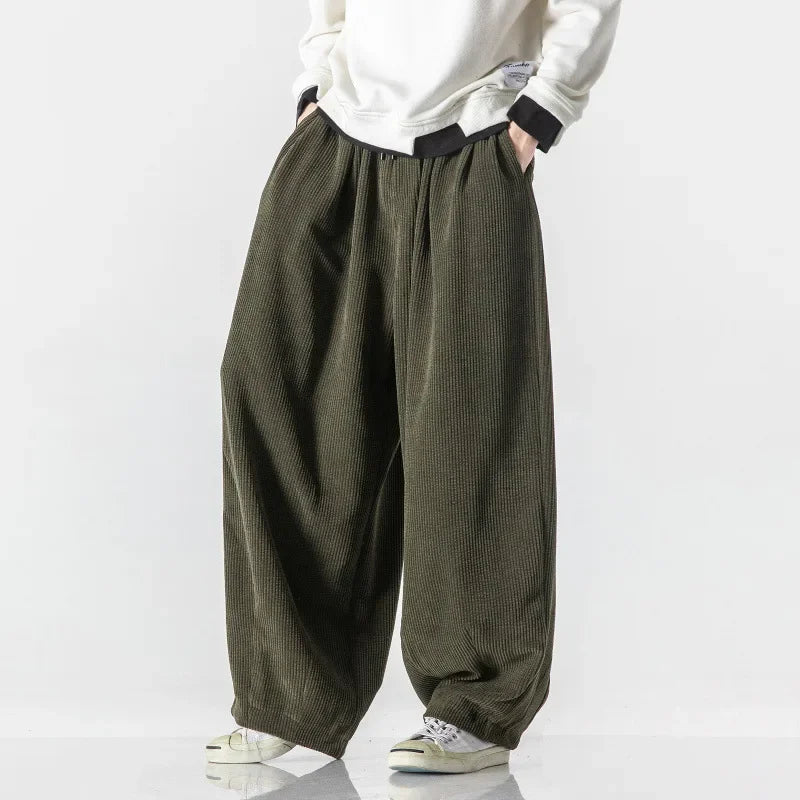 Men's Corduroy Sweatpants for Comfort and Style