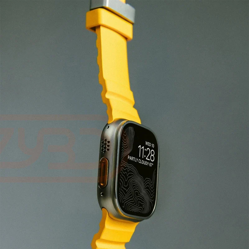 Stylish Black Smartwatch Band for Apple Devices