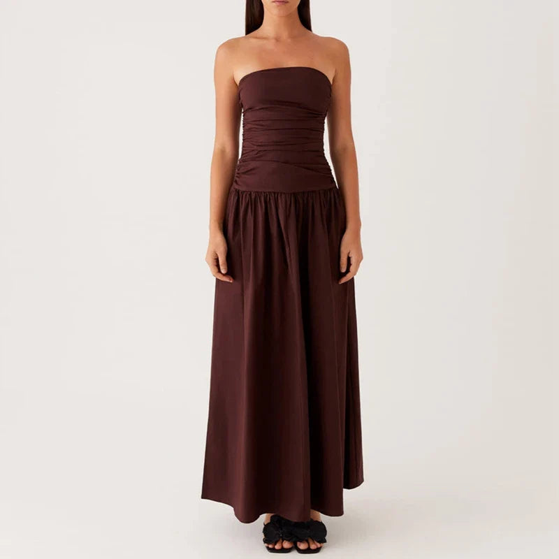 Women's Strapless Evening Dress