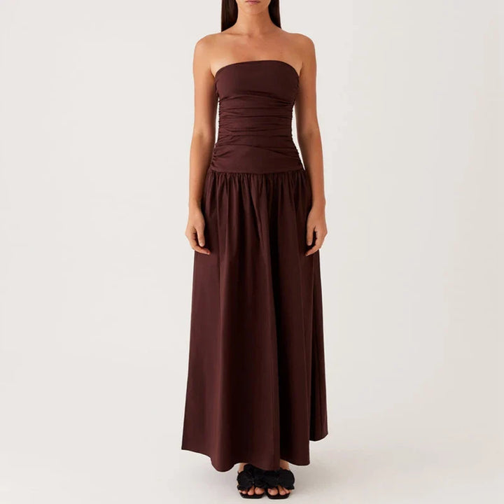 Women's Strapless Evening Dress