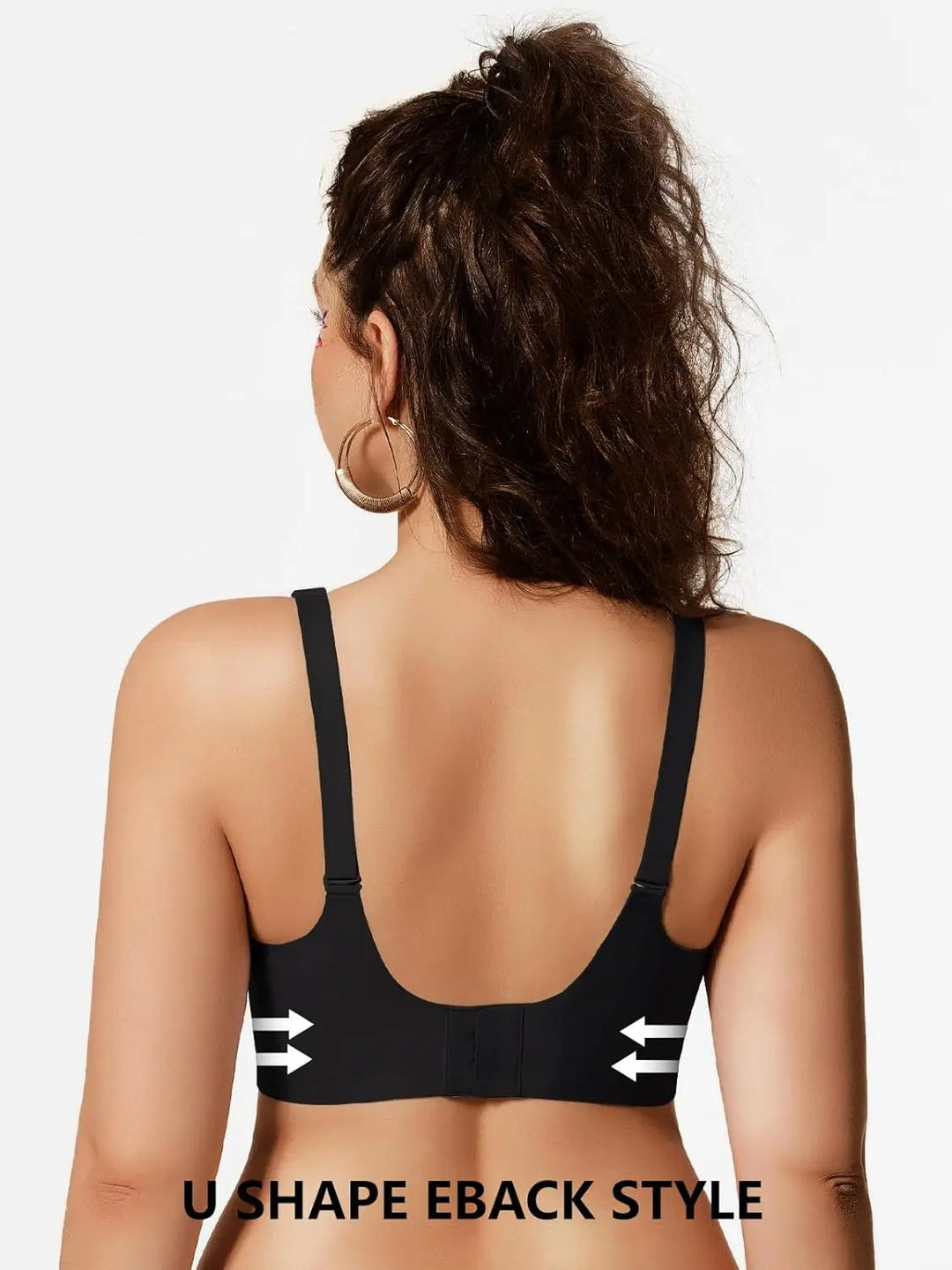 Women's Wireless Scalloped Push Up Bralettes - Soft Comfort Bra