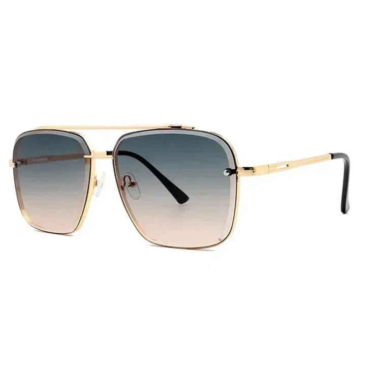 Men's Square Aviator Style Stylish Sunglasses