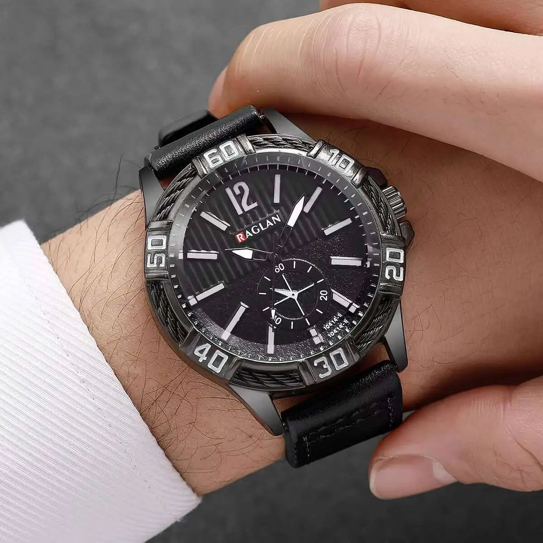 Stylish Raglan-Inspired Timepiece for Everyday Wear