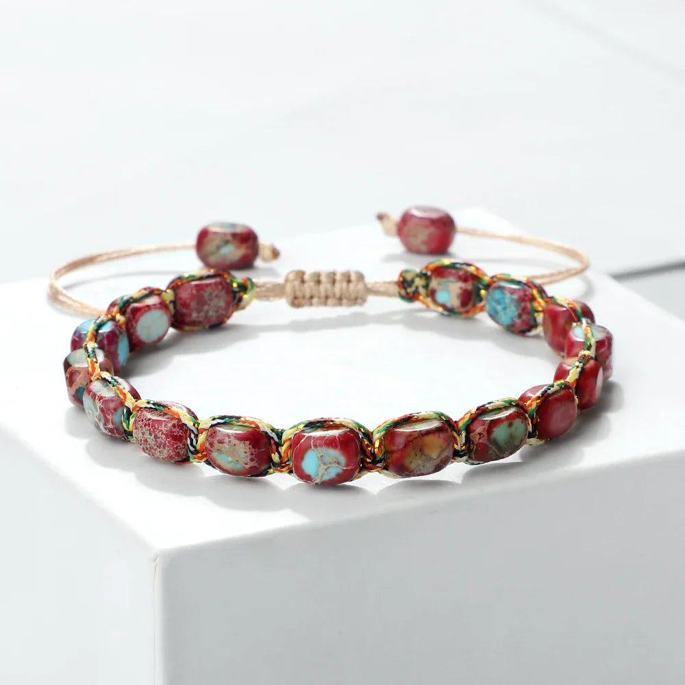 Bohemian Natural Stone Bracelet for Stylish Accessories
