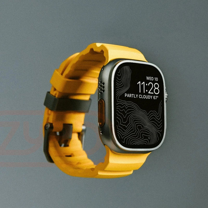 Stylish Black Smartwatch Band for Apple Devices