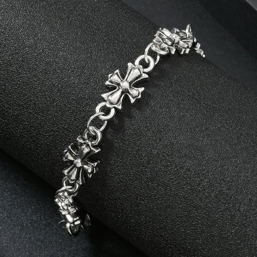 Elegant Cross Bracelet - Stylish Religious Accessory-Omni Prime Goods