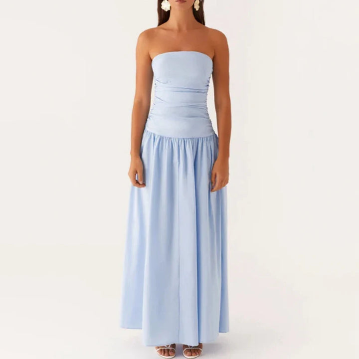 Women's Strapless Evening Dress