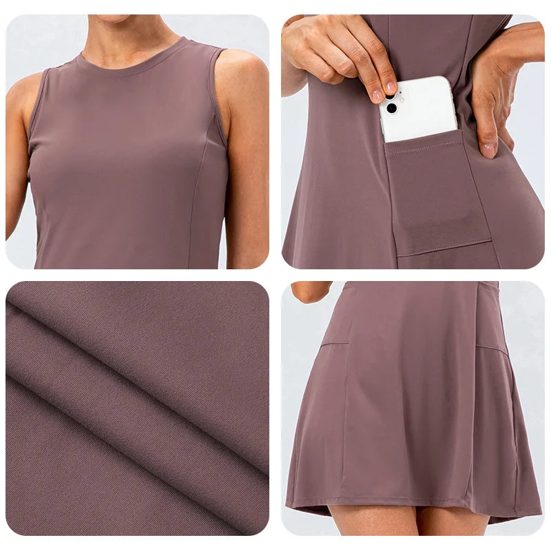 Women's Athleisure Tennis Dress