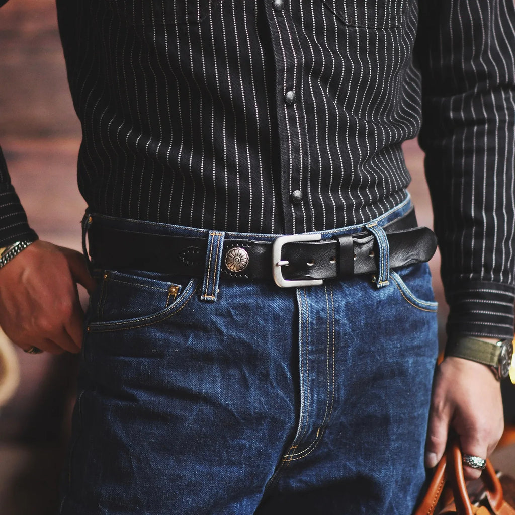 Premium Cowhide Leather Belt-Omni Prime Goods