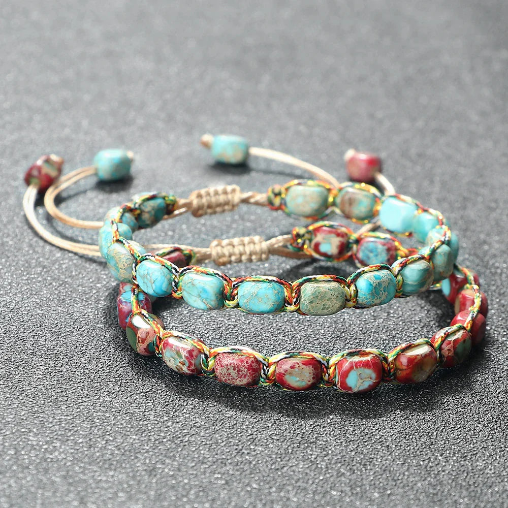 Bohemian Natural Stone Bracelet for Stylish Accessories
