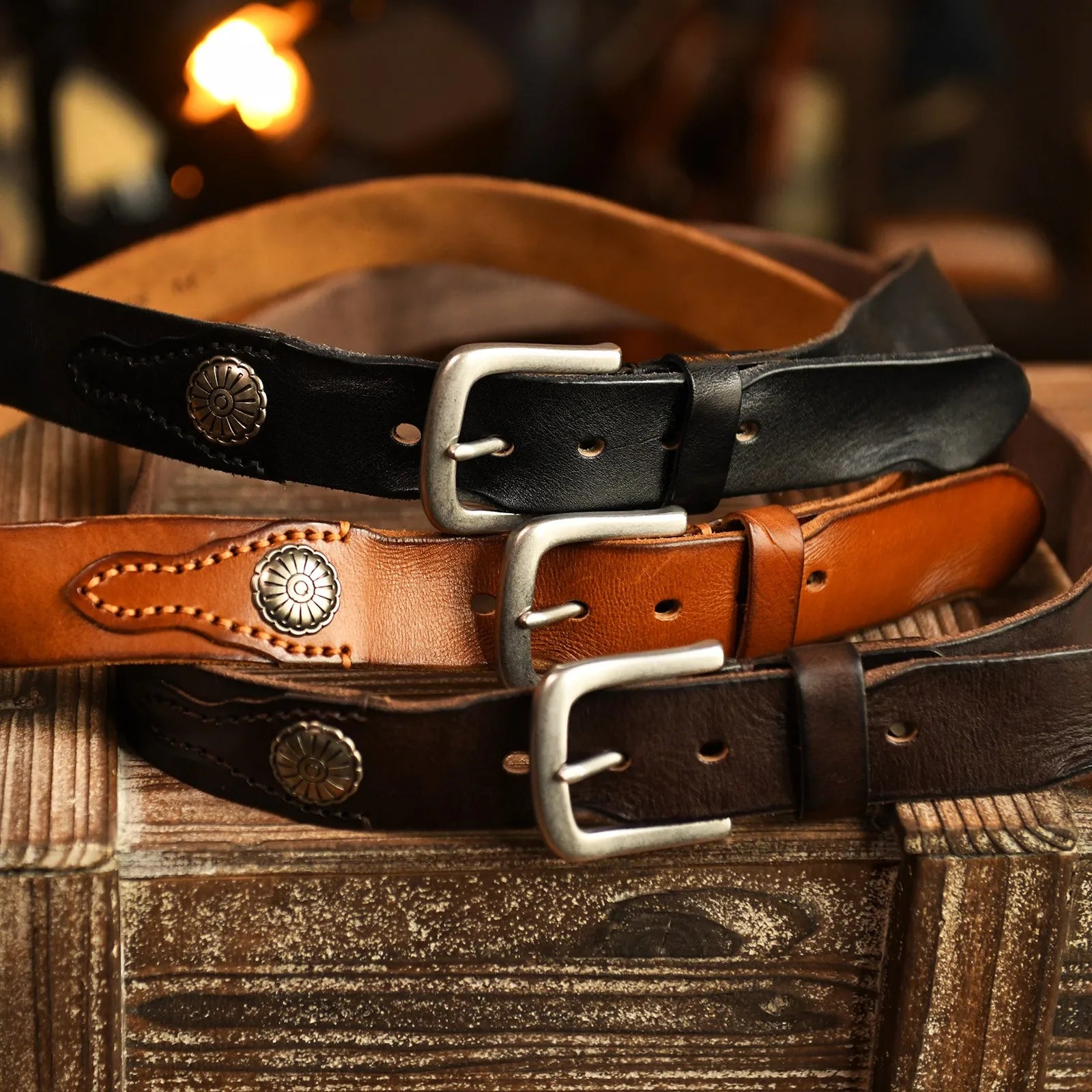 Premium Cowhide Leather Belt-Omni Prime Goods