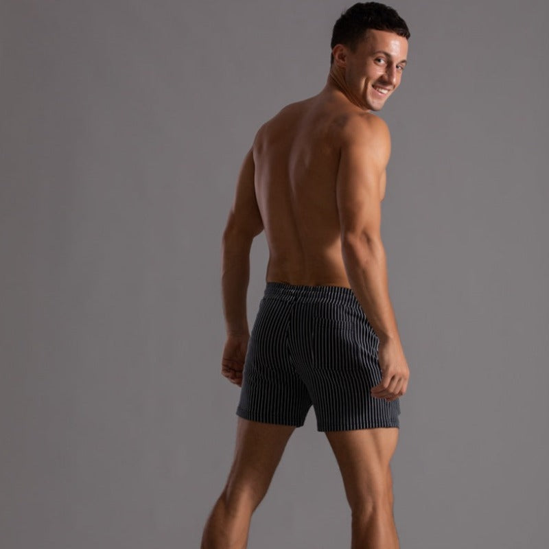 James | Men's Stylish Striped Shorts