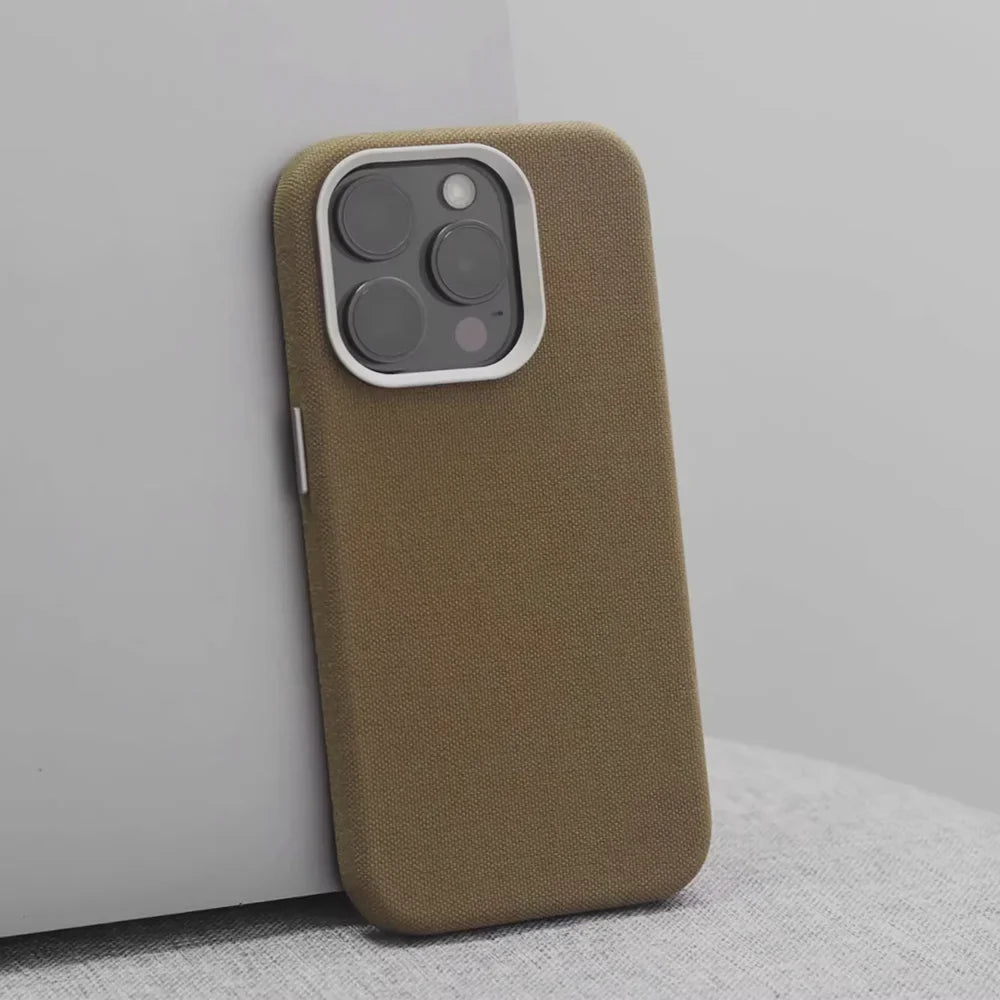Canvas iPhone Case for Stylish Protection and Durability