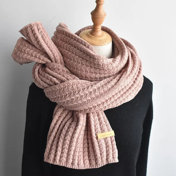 Women's Cozy Long Knitted Scarf