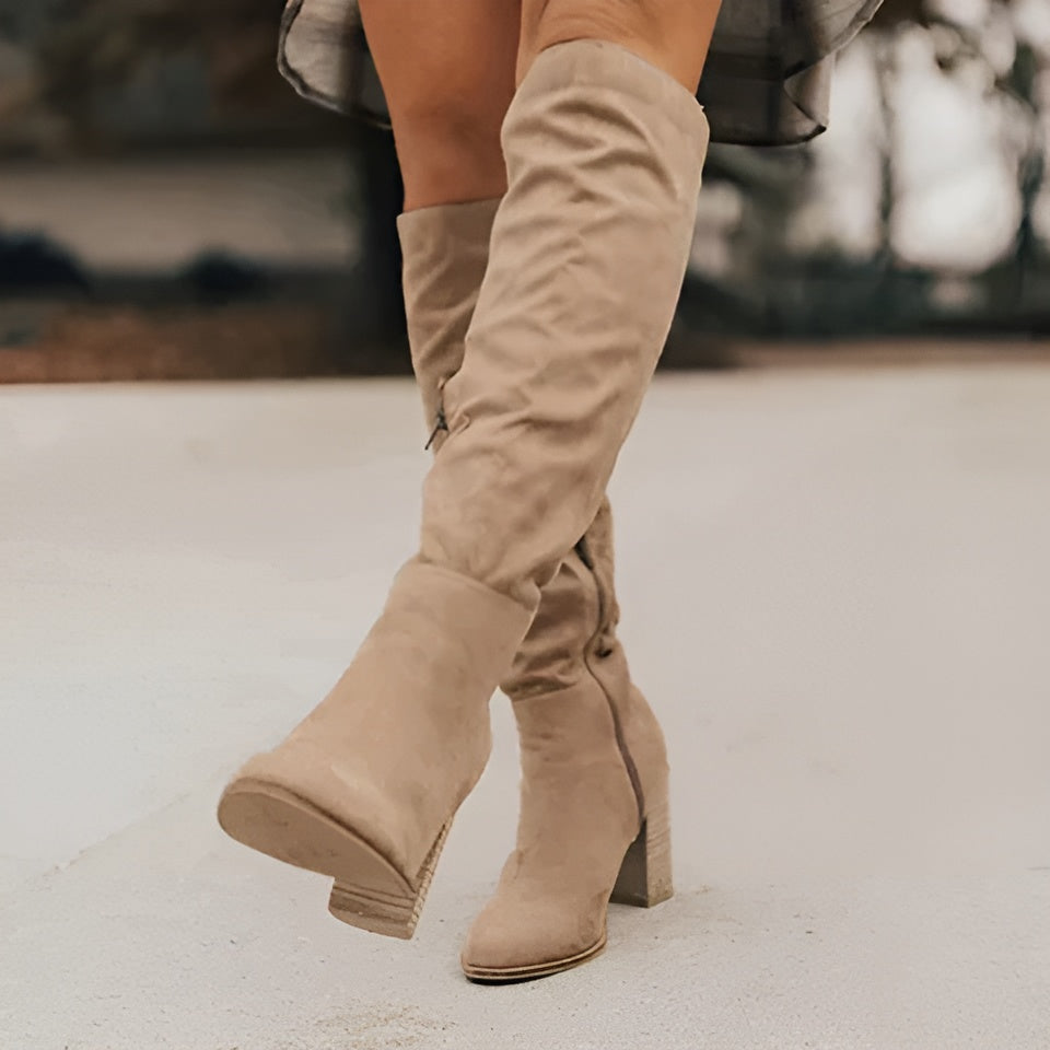 Women's Chic Versatile Knee High Boots