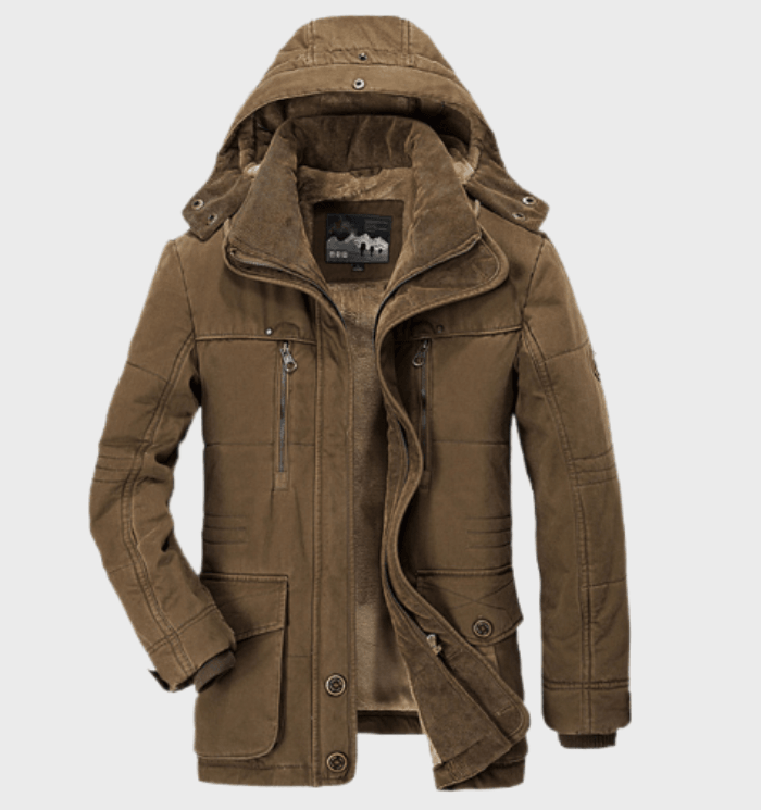 Men's Waterproof and Breathable Warm Winter Jacket
