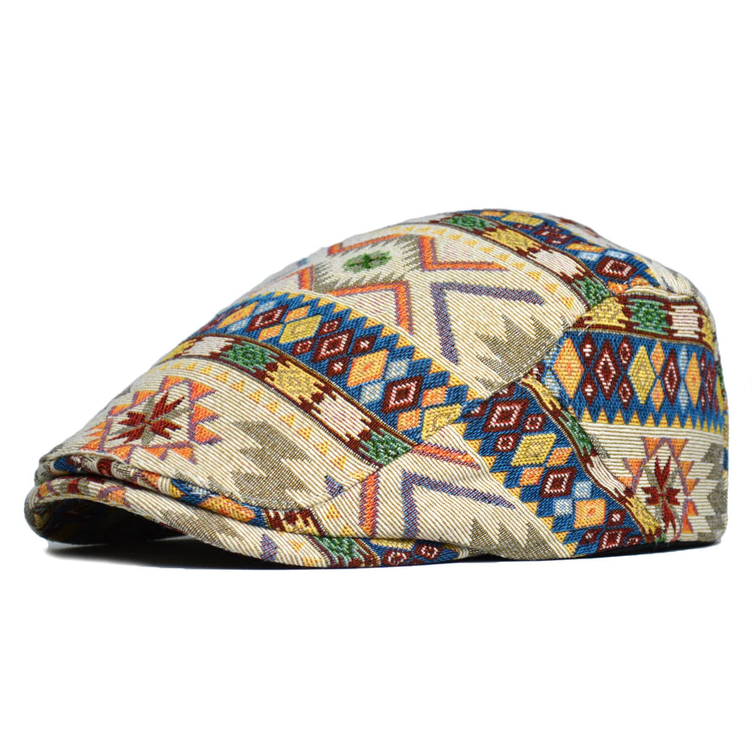 Men's Geometric Fashion Beret