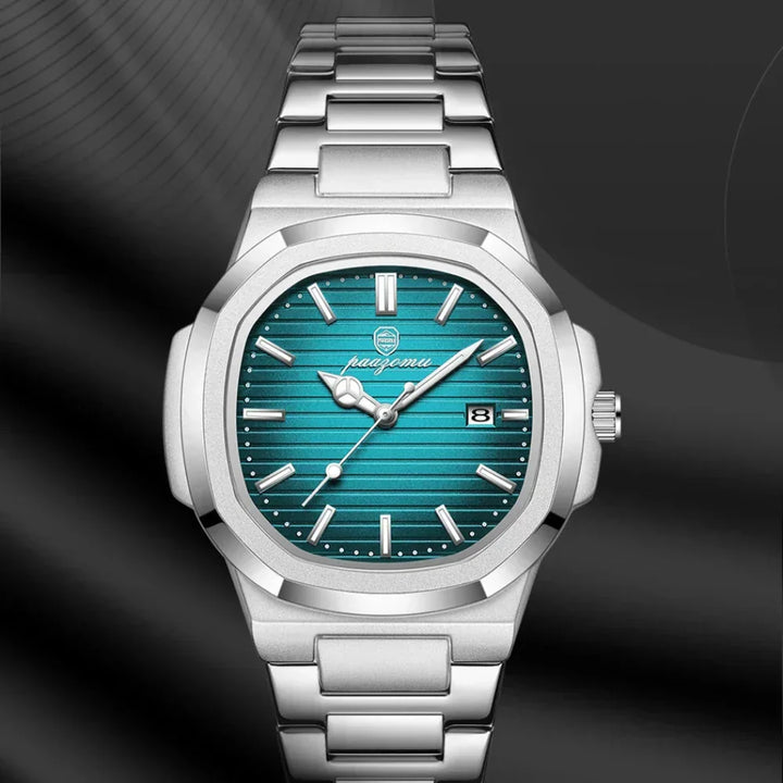 Men's Elegant Stainless Steel Timepiece