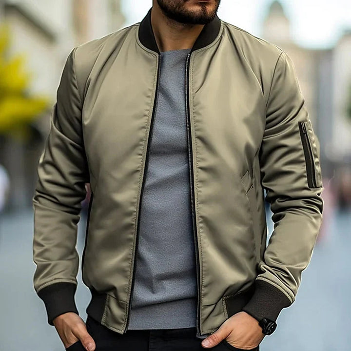 Men's Lightweight Stylish Bomber Jacket