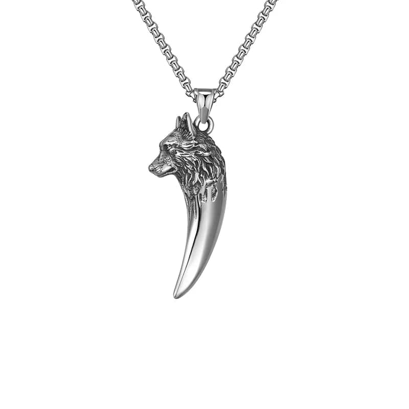 Men's Stylish Wolf Pendant Necklace