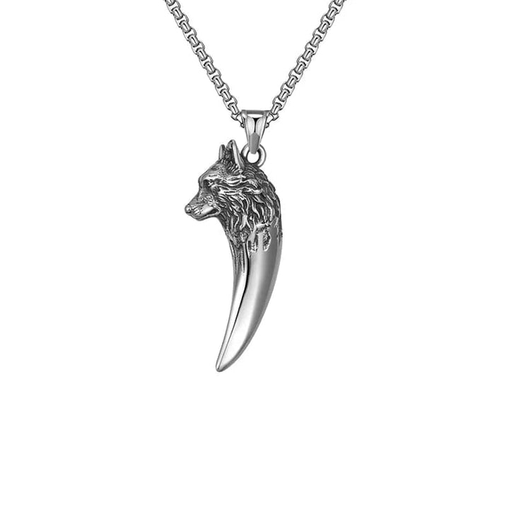 Men's Stylish Wolf Pendant Necklace
