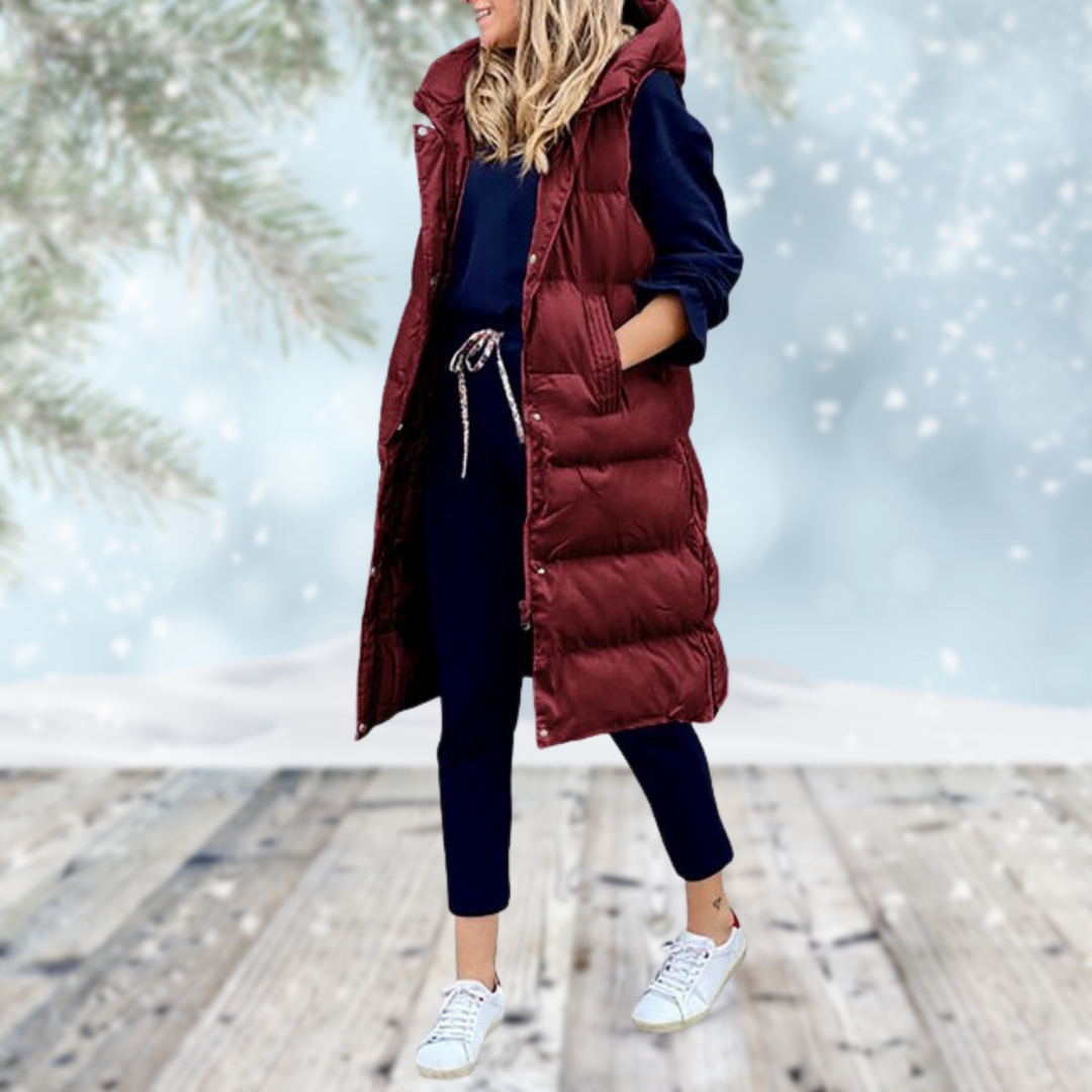 Women's Long Pocket Vest