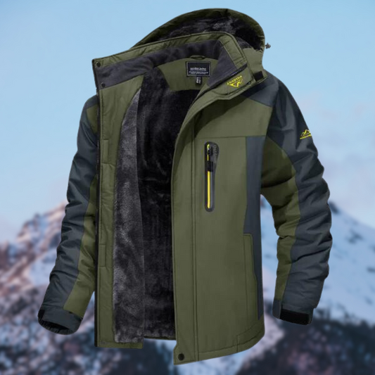 Men's Waterproof Water-Repellent Lightweight Warm Winter Jacket