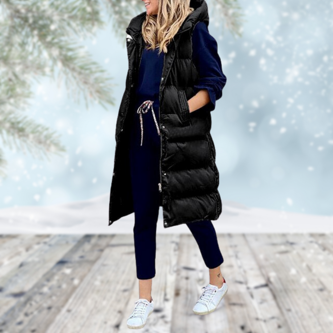 Women's Long Pocket Vest