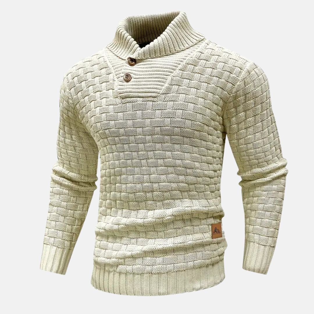 Men's Essential Knit Sweater - Soft and Versatile Design