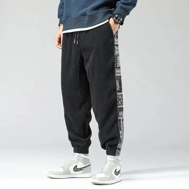 Men's Corduroy Joggers for Comfortable Casual Wear