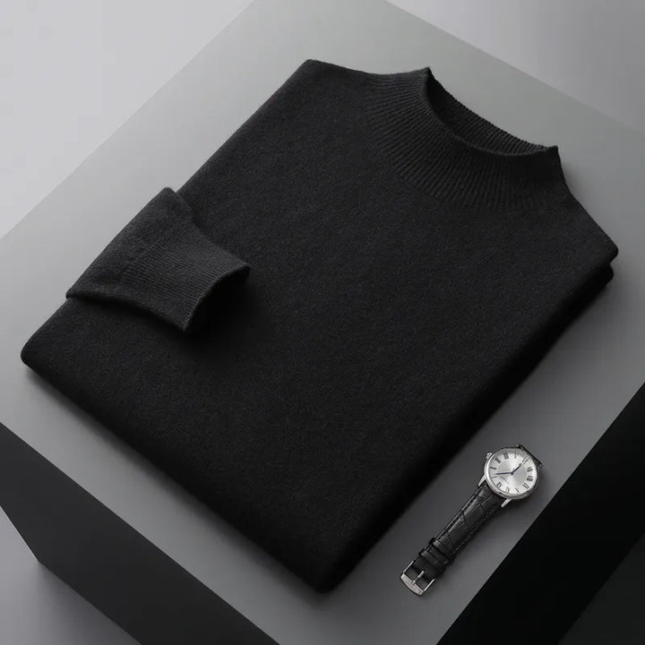 Men's Classic Long Sleeve Crew Neck Sweater