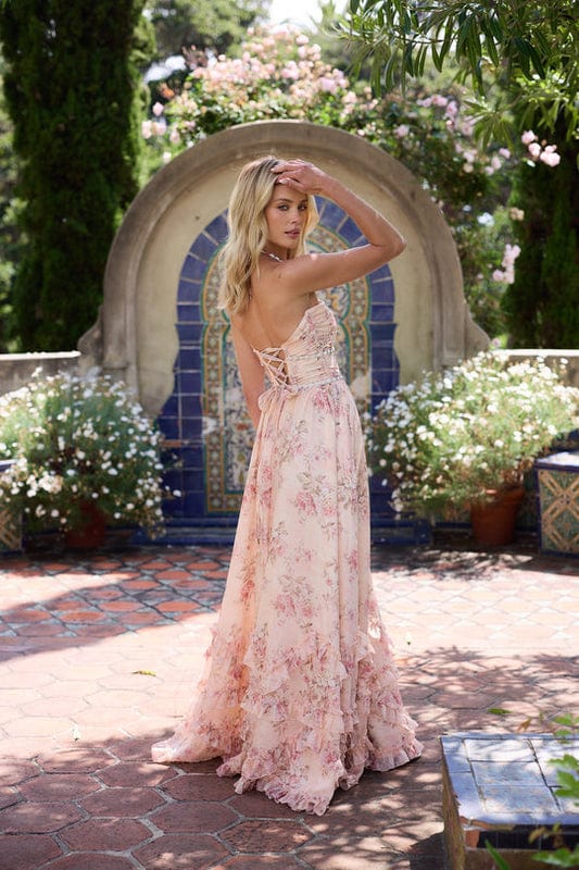 Sage | Women's Strapless A-Line Maxi Dress-Omni Prime Goods