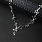 Elegant Cross Pendant Necklace-Omni Prime Goods