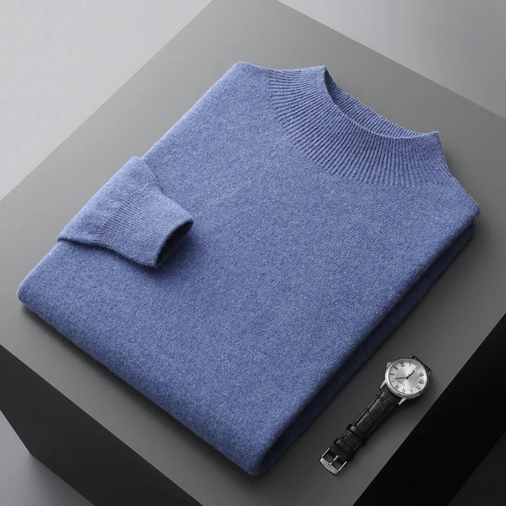 Men's Classic Long Sleeve Crew Neck Sweater