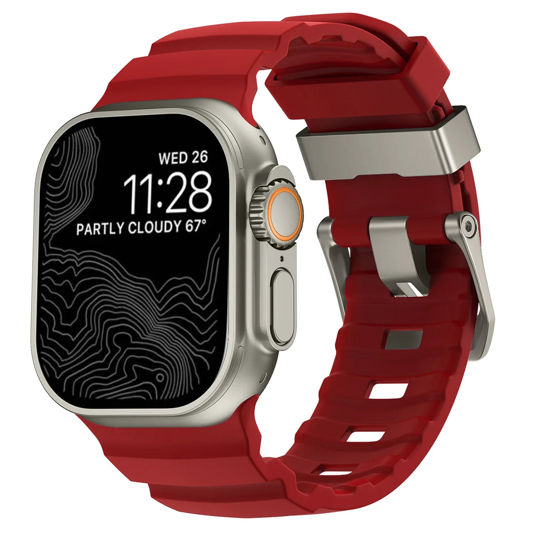 Stylish Black Smartwatch Band for Apple Devices