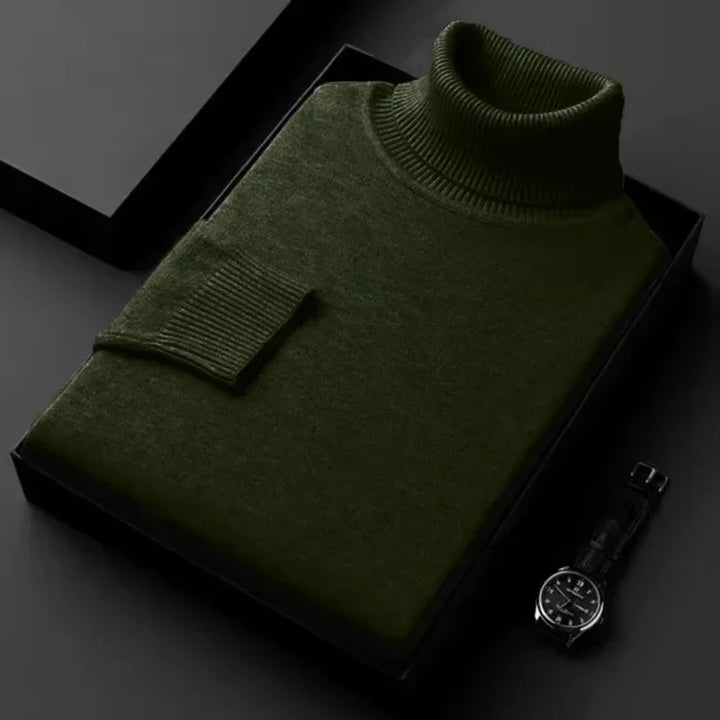 Men's Elegant and Comfortable Turtleneck Sweater