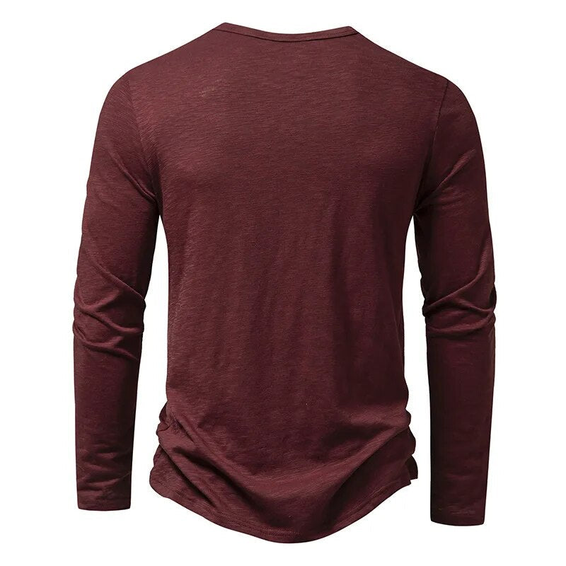 Men's Classic Henley Shirt