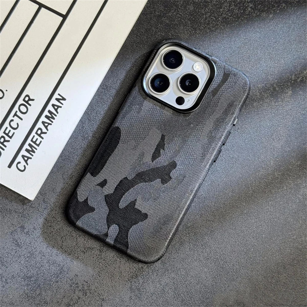 Camo Pattern iPhone Case for Stylish Protection