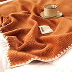 Cozy Waffle Knit Blanket for Ultimate Comfort-Omni Prime Goods