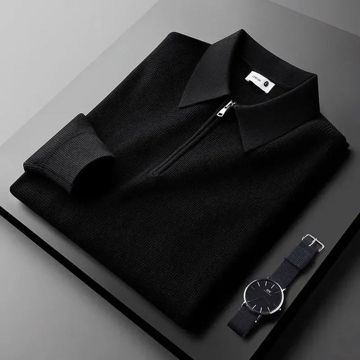 Men's Waffle Knit Casual Shirt