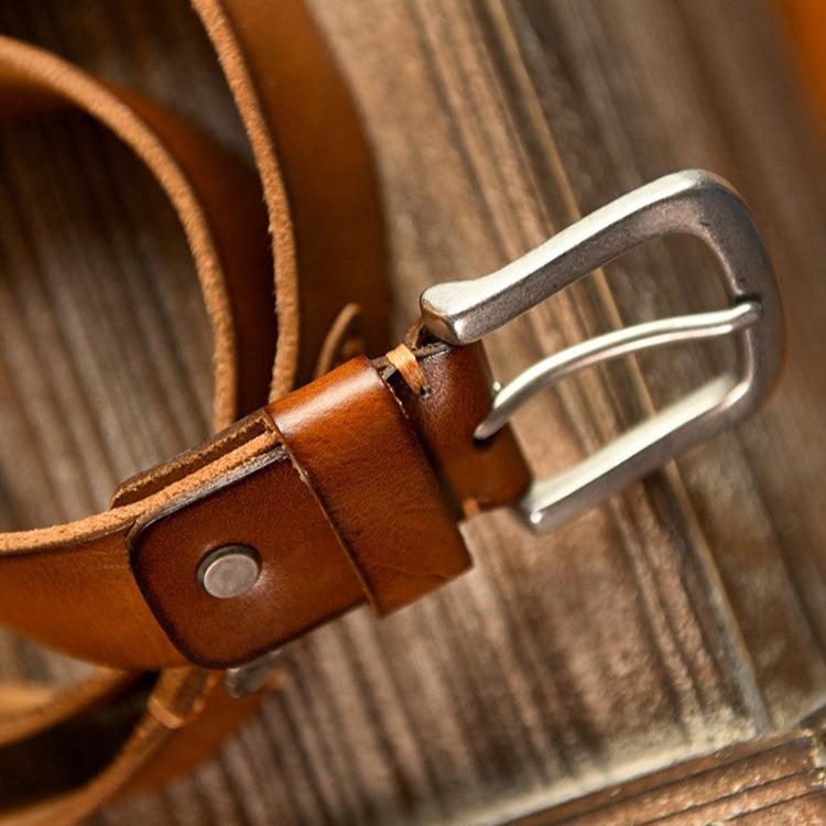 Premium Cowhide Leather Belt-Omni Prime Goods