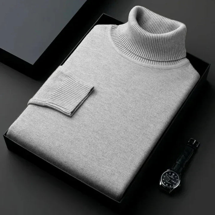 Men's Elegant and Comfortable Turtleneck Sweater