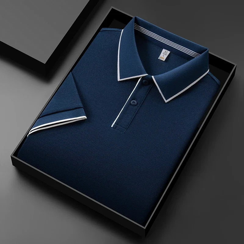 Men's Knit Polo Shirt
