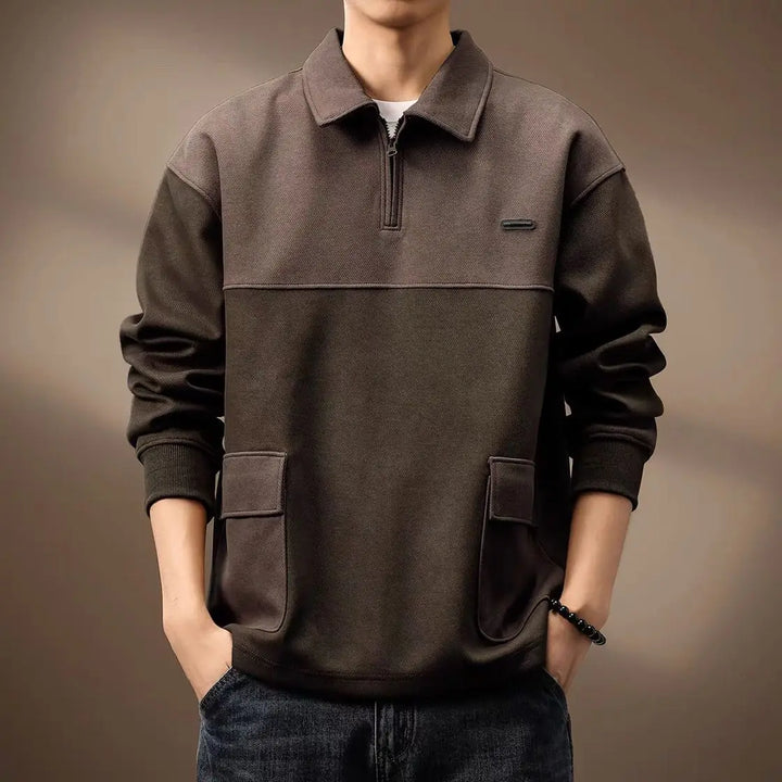 Men's Long-Sleeve Polo Shirt