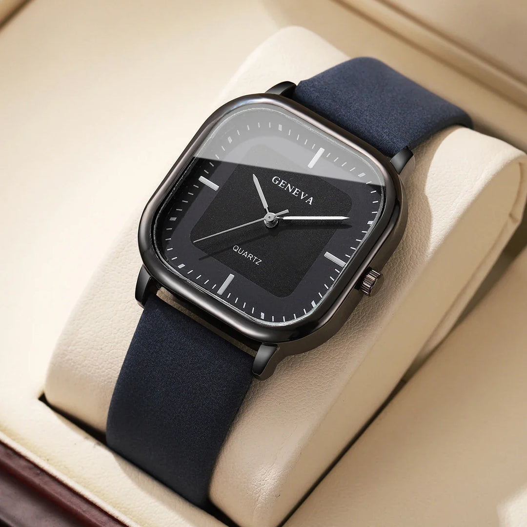 Elegant Square Dial Watch for Timeless Style