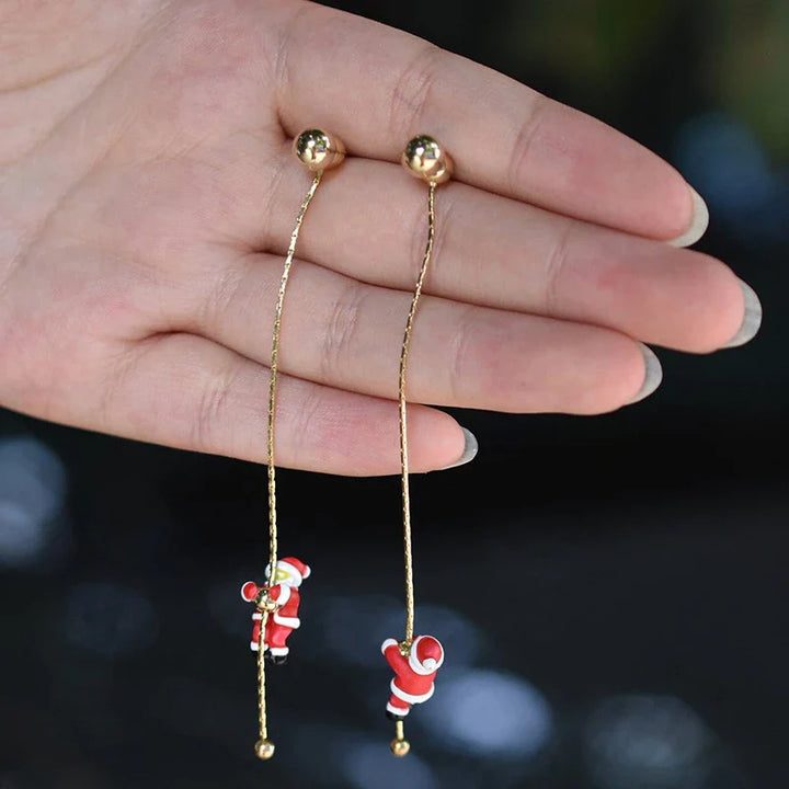 Festive Holiday Earrings for Christmas Celebrations