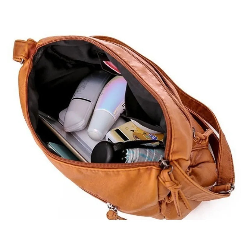 Harlow | Women's Vegan Leather Crossbody Shoulder Bag