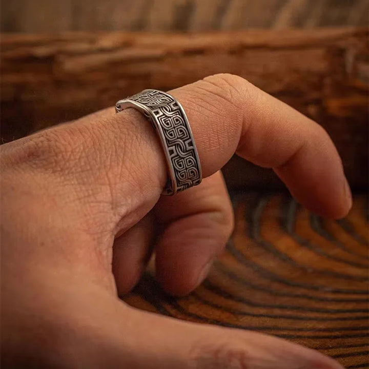 Stylish Steel Ring for Modern Fashion Accessories