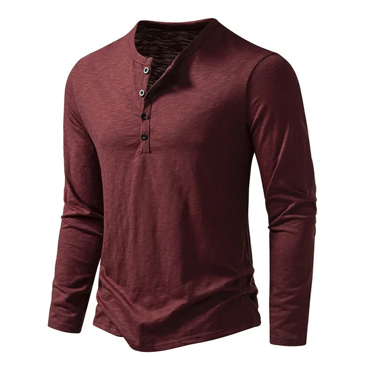 Men's Classic Henley Shirt