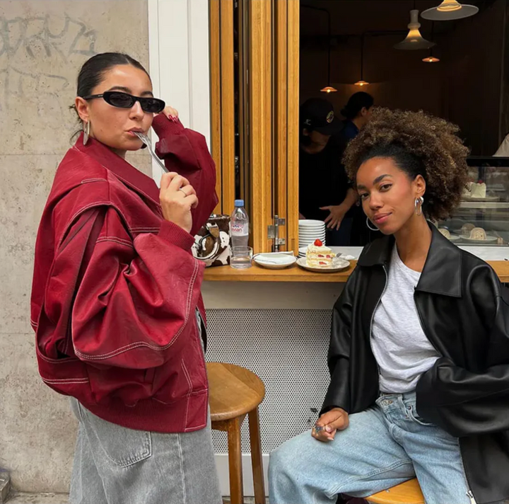 Women's Oversized Bomber Jacket